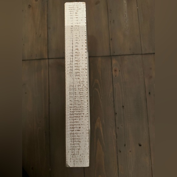 Primitives by Kathy Phillips “Faith Be Bigger” chalk box sign rustic wood decor - Picture 5 of 6